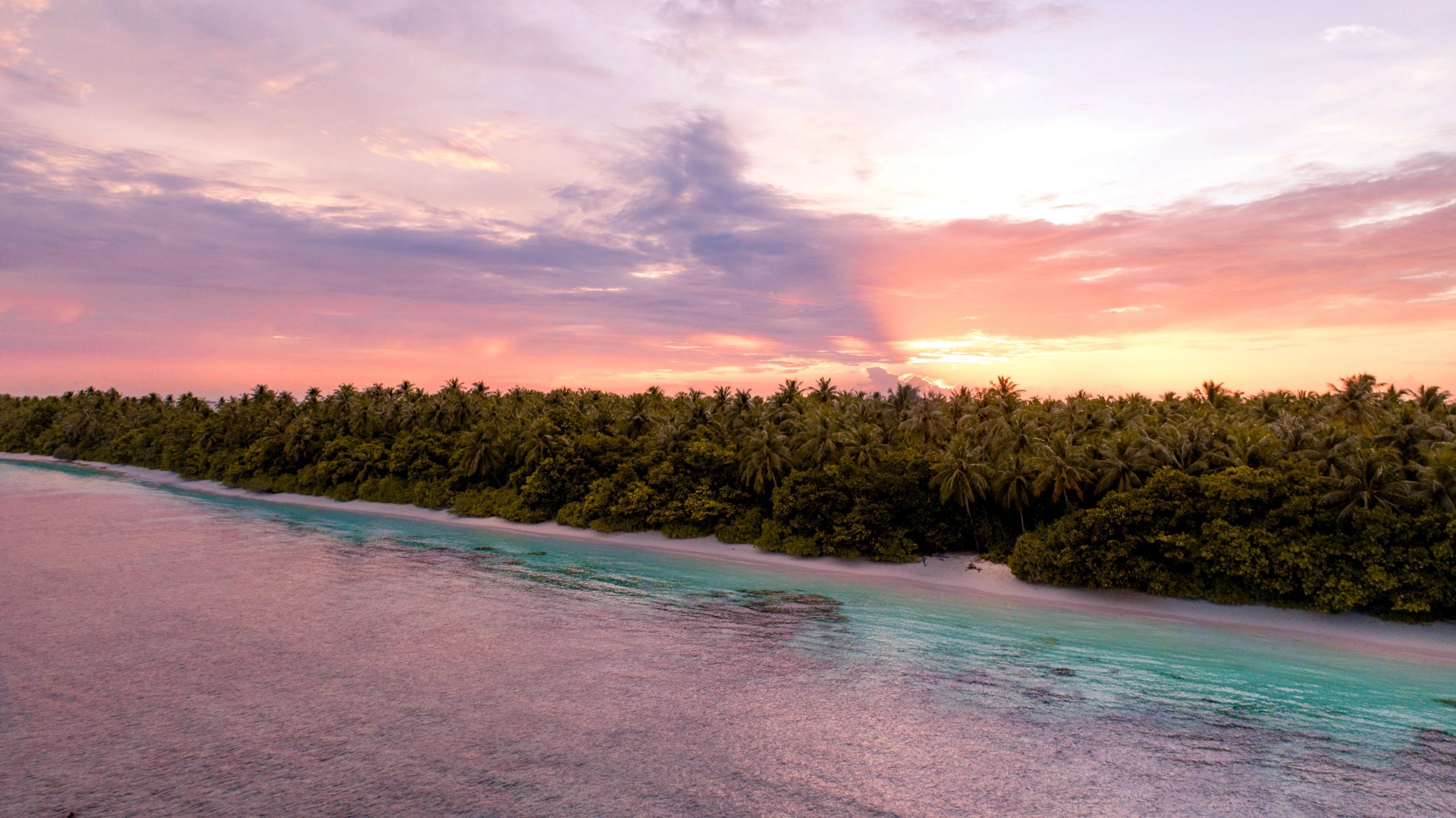 Natural beachfront setting for campsite stays